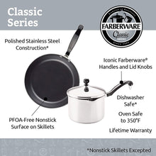 Load image into Gallery viewer, Farberware Classic Series Stainless Steel 1-Quart Covered Saucepan
