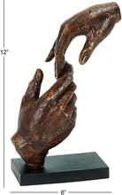 Load image into Gallery viewer, Deco 79 Poly-Stone Hands, 12 by 6-Inch