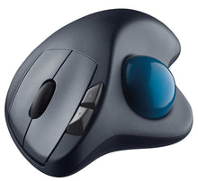 Load image into Gallery viewer, Logitech M570 Wireless Trackball Mouse – Ergonomic Design with Sculpted Right-hand Shape, Compatible with Apple Mac and Microsoft Windows Computers, USB Unifying Receiver, Dark Gray