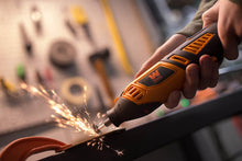 Load image into Gallery viewer, WEN 23190 1.3-Amp Variable Speed Steady-Grip Rotary Tool with 190-Piece Accessory Kit, Flex Shaft, and Carrying Case