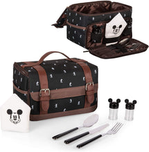 Load image into Gallery viewer, Disney Classics Mickey Mouse Insulated Lunch Cooler with Service for One