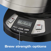 Load image into Gallery viewer, Hamilton Beach 8 Cup Programmable Coffee Maker with Thermal Carafe, Black (46240)