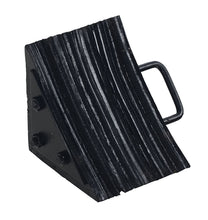 Load image into Gallery viewer, Vestil LWC-15 Laminated Rubber Wheel Chock, Overall W x L x H (in.) 10-1/4 x 5-1/2 x 11