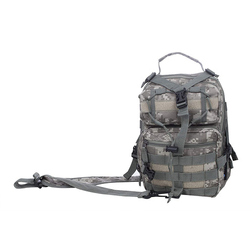 Extreme Pak Back Sling Backpack, Compact Storage and Convenient Carrying for People On The Go, Digital Camo, 11-inch