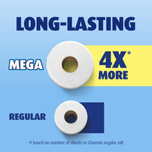 Load image into Gallery viewer, Charmin Ultra Strong Toilet Paper, Mega Roll, 12 Count of 286 Sheets Per Roll
