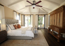 Load image into Gallery viewer, Design House 154336 Eastport 2 Light Ceiling Fan 52&quot;, Satin Nickel