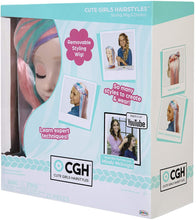 Load image into Gallery viewer, CGH Cute Girls Hairstyles! Wig with Styling Head