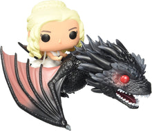 Load image into Gallery viewer, Funko POP Rides: Game of Thrones - Dragon &amp; Daenerys Action Figure