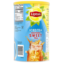 Load image into Gallery viewer, Lipton Iced Tea Mix, Southern Sweet Tea, 28 qt