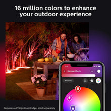 Load image into Gallery viewer, Philips Hue White &amp; Color Ambiance Outdoor LightStrip 5m/16ft (Requires Hue Hub, Works with Amazon Alexa Apple HomeKit and Google Assistant)