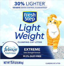 Load image into Gallery viewer, Fresh Step Lightweight Clumping Cat Litter