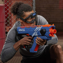 Load image into Gallery viewer, Perses Mxix-5000 Nerf Rival Motorized Blaster (Blue) -- Fastest Blasting Rival System, up to 8 Roundsper S -- Rechargeable Battery, Quick-Load Hopper