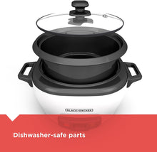 Load image into Gallery viewer, BLACK+DECKER RC503 Dry/3-Cup Cooked Rice Cooker