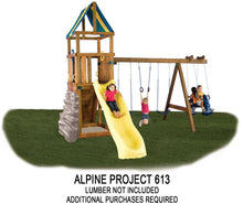 Load image into Gallery viewer, Alpine Custom Swing Set Hardware Kit (wood not included)