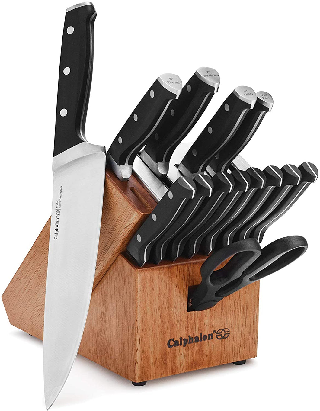 Calphalon Classic Self-Sharpening Cutlery Knife Block Set with SharpIN Technology