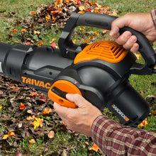 Load image into Gallery viewer, WORX WG514 3-in-1 TriVac Deluxe 2.0 Electric Blower/Mulcher/Vacuum, Black