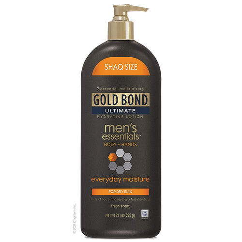 Gold Bond Ultimate Men's Everyday Hydrating Lotion, 21 Ounce