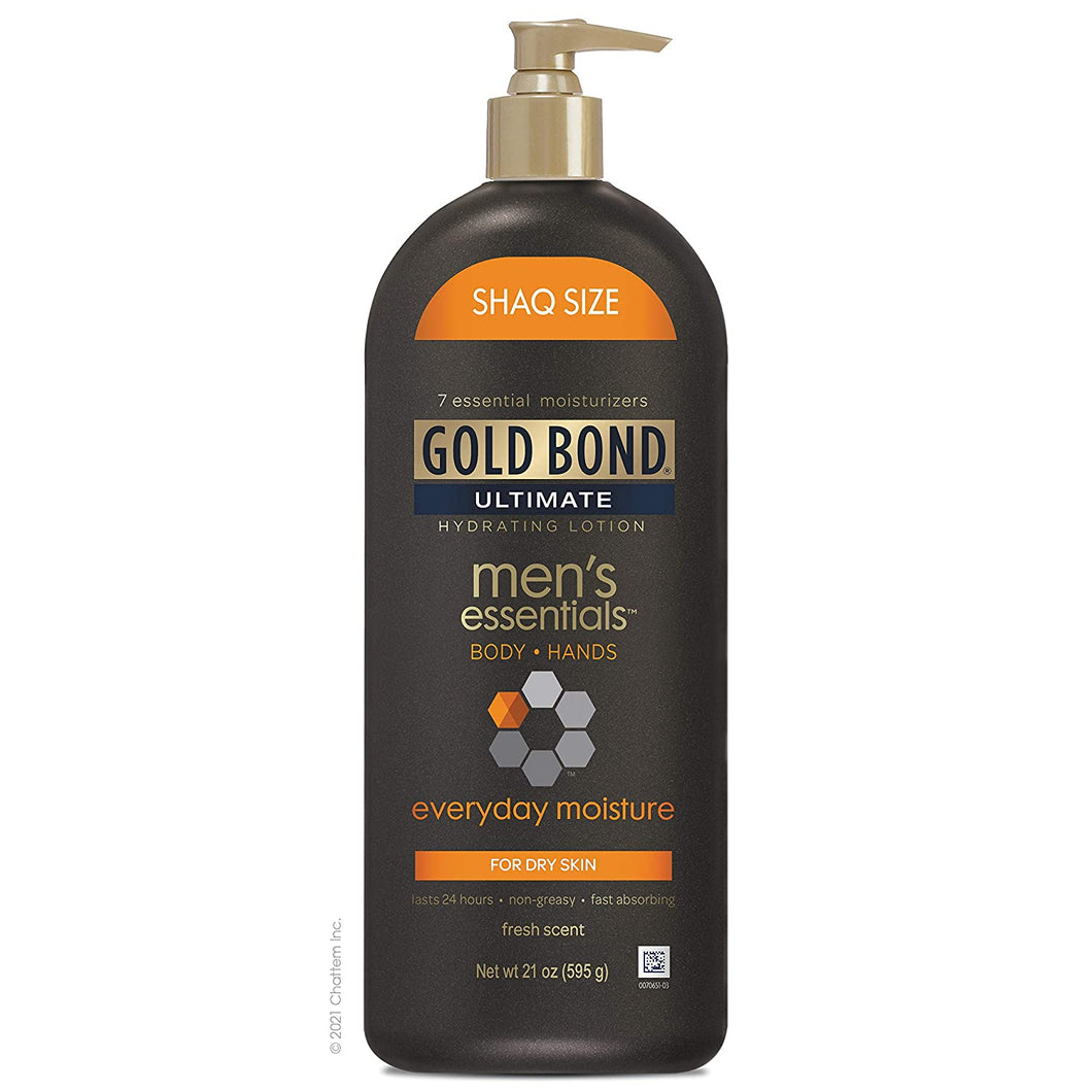 Gold Bond Ultimate Men's Everyday Hydrating Lotion, 21 Ounce