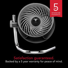 Load image into Gallery viewer, Vornado Pivot3 Compact Air Circulator Fan with Pivoting Axis, 3 Speed Settings, Removable Grill for Cleaning