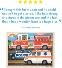 Load image into Gallery viewer, Melissa &amp; Doug To the Rescue! Wooden Jigsaw Puzzle