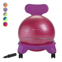 Load image into Gallery viewer, Gaiam Ball Chair Balance Kids Classic
