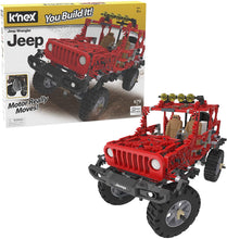 Load image into Gallery viewer, K'NEX Jeep Wrangler Building Set - 682 Parts - Authentic Battery Powered Motorized Replica - STEM Toy - Ages 9 &amp; Up, Multi