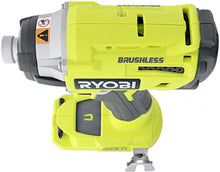 Load image into Gallery viewer, Ryobi P238 18V One+ Brushless 1/4 2,000 Inch Pound, 3,100 RPM Cordless Impact Driver w/ Gripzone Overmold, Belt Clip, and Tri-Beam LED (Power Tool Only, Battery Not Included)