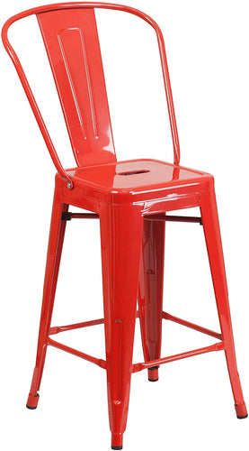 Flash Furniture Metal Counter Stool