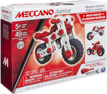 Load image into Gallery viewer, Meccano-Erector Junior, 3 Model Building Kit, Mighty Cycles