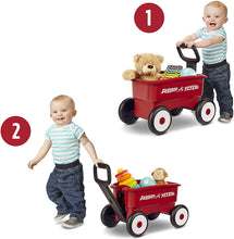 Load image into Gallery viewer, Radio Flyer My 1st 2-in-1 Wagon, Red