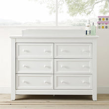 Load image into Gallery viewer, Baby Relax Tia Dresser Changing Topper, White