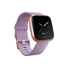 Load image into Gallery viewer, Fitbit Versa Special Edition Smart Watch, Charcoal Woven, One Size (S &amp; L Bands Included)
