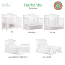 Load image into Gallery viewer, Evolur Fairbanks 5-in-1 Convertible Crib