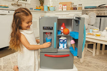 Load image into Gallery viewer, Little Tikes First Fridge Refrigerator with Ice Dispenser Pretend Play Appliance for Kids, Play Kitchen Set with Kitchen Playset Accessories Unique Toy Multi-Color