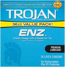 Load image into Gallery viewer, Trojan Condom ENZ Lubricated