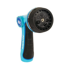 Load image into Gallery viewer, Sun Joe AJHN102 Heavy Duty Indestructible Metal Multi Function Adjustable Hose Nozzle with Smart Throttle