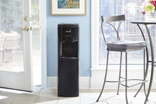 Load image into Gallery viewer, Primo Bottom Loading Water Cooler - 2 Temperature Settings, Hot &amp; Cold - Energy Star Rated Water Dispenser with Child-Resistant Safety Feature Supports 3 or 5 Gallon Water Jugs [Black]