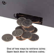 Load image into Gallery viewer, Trademark Gameroom Slot Machine Coin Bank – Electronic Realistic Mini Table Top Novelty Casino Toy with Lever for Kids &amp; Adults (Crazy Diamonds)