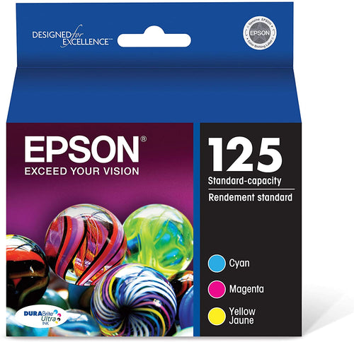 Epson T125520 DURABrite Ultra Color Combo Pack Standard Capacity Cartridge Ink