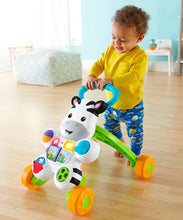Load image into Gallery viewer, Fisher-Price Learn with Me Zebra Walker