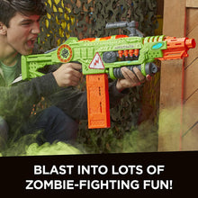 Load image into Gallery viewer, Revoltinator Nerf Zombie Strike Toy Blaster with motorized Lights Sounds &amp; 18 Official Darts for Kids, Teens, &amp; Adults