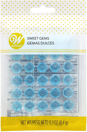 Food Items Blue ISOMALT GEMS