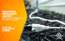 Load image into Gallery viewer, Woods 8-Foot Outdoor Extension Cord with Power Block