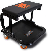 Load image into Gallery viewer, WEN 73011 Rolling Mechanic Seat with Onboard Storage (250-Pound Capacity)