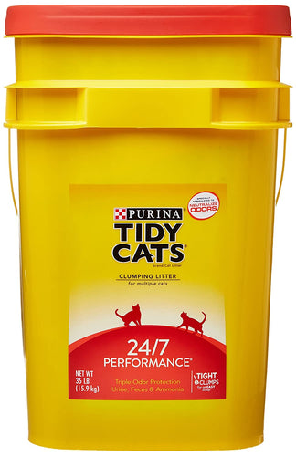 GOLDEN CAT COMPANY 702013 Tidy Cats Long Lasting Odor Control Scoop Pail 35-Pound
