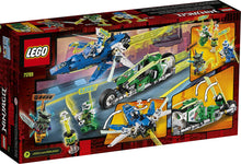 Load image into Gallery viewer, LEGO NINJAGO Jay and Lloyd’s Velocity Racers 71709 Building Kit for Kids and Hot Toys, New 2020 (322 Pieces)