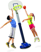 Load image into Gallery viewer, Little Tikes Adjust and Jam Pro Basketball Set, Blue