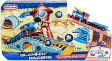 Load image into Gallery viewer, Little Tikes Slammin' Racers Runaway Railroad Set &amp; Train with Sounds