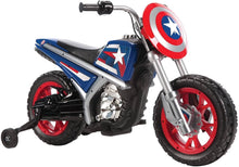Load image into Gallery viewer, Huffy Captain America 6V Battery-Powered Ride-On