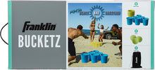 Load image into Gallery viewer, Franklin Sports Bucketz Pong Game – Perfect Tailgate Game and Beach Game – Pong Set Includes 12 Buckets, 3 Balls, and a Carry Case